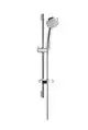 Hansgrohe-HG-Brausenset-Croma-100-Vario-UnicaC-650mm-chrom-mit-Cassetta-Seifenschale-27772000 gallery number 1
